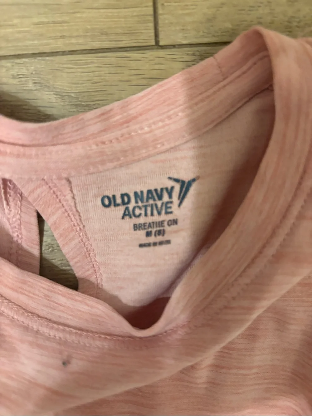 Girls' Mixed Tops - Pink Tank, Teal Tank, Gray Long Sleeve, White Tee Old Navy M